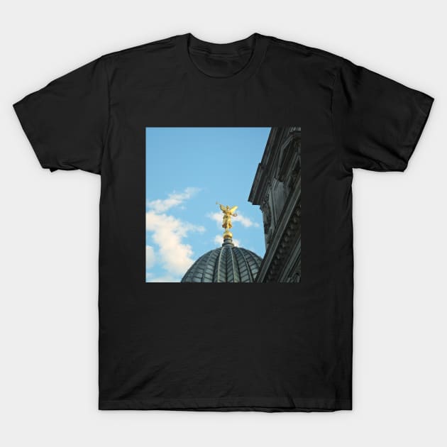 Dresden Germany sightseeing trip photography from city scape Europe trip T-Shirt by BoogieCreates